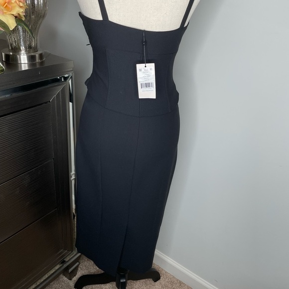 𝅺NWT Cinq A Sept “Demia” Bustier Midi Dress - Picture 7 of 13